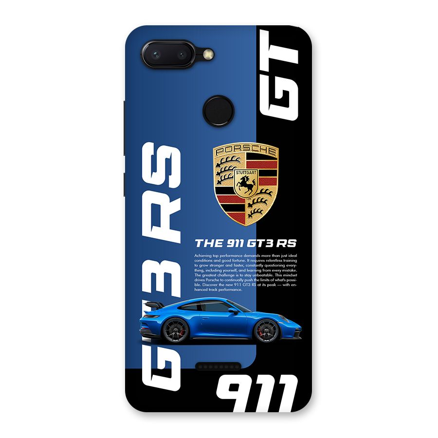 Hyper Car Back Case for Redmi 6