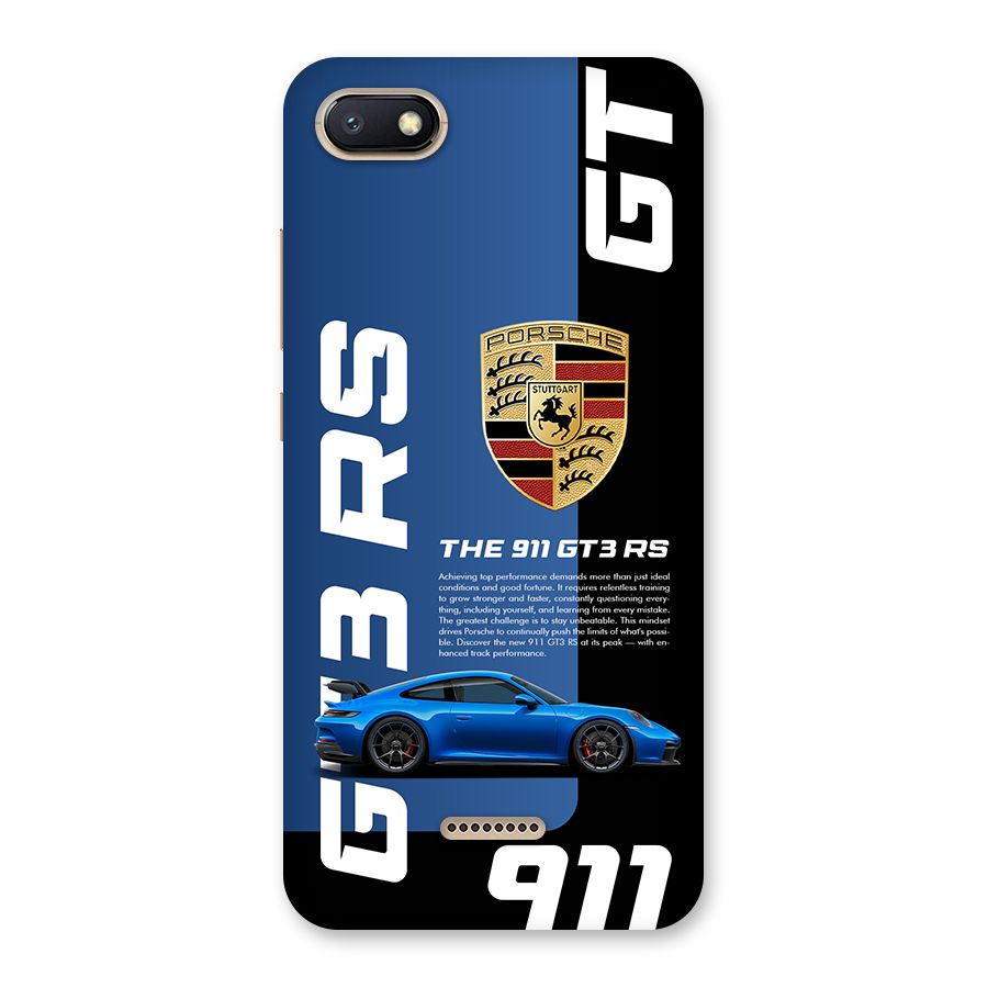 Hyper Car Back Case for Redmi 6A