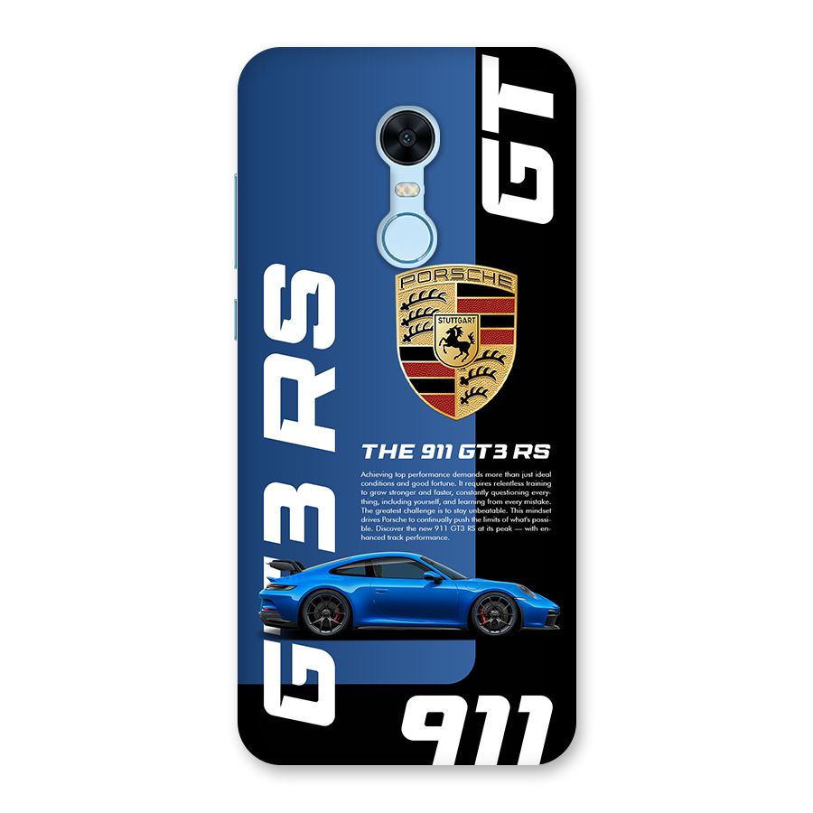 Hyper Car Back Case for Redmi Note 5