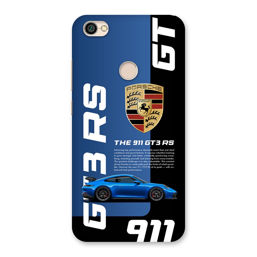 Hyper Car Back Case for Redmi Y1 2017