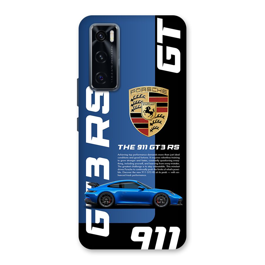 Hyper Car Back Case for Vivo V20 SE