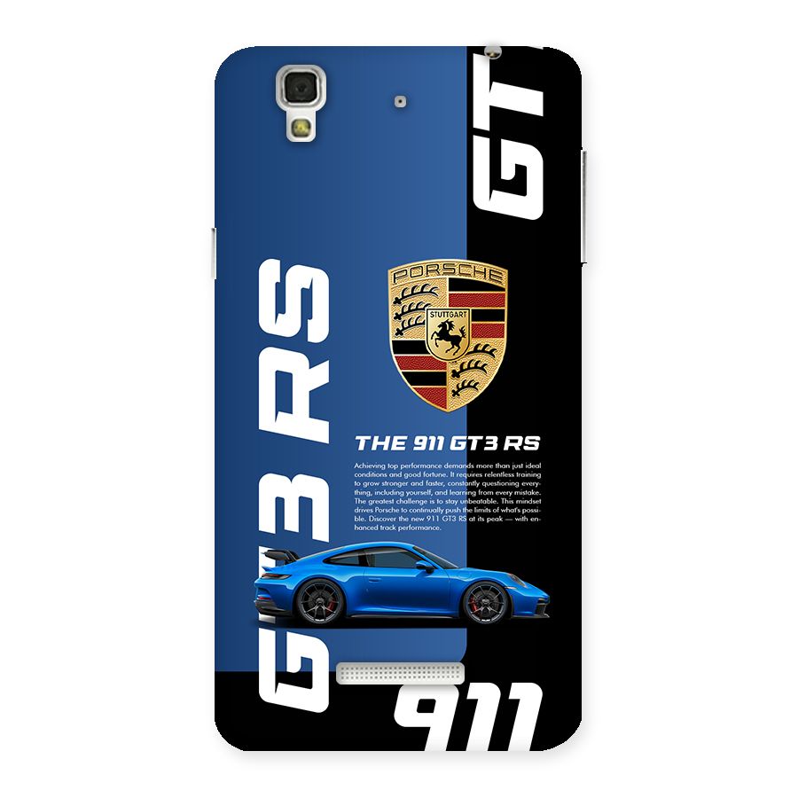 Hyper Car Back Case for Yureka