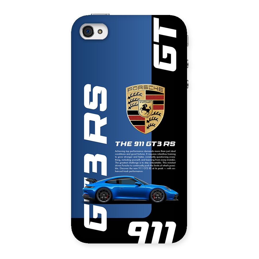 Hyper Car Back Case for iPhone 4 4s
