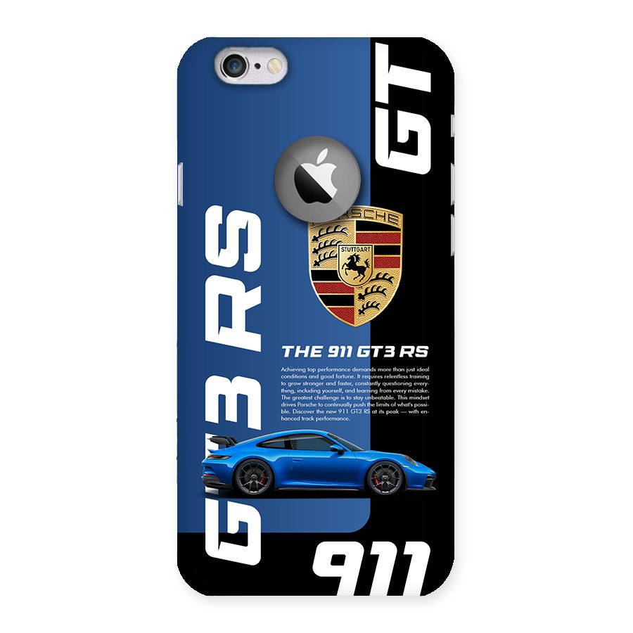 Hyper Car Back Case for iPhone 6 Logo Cut