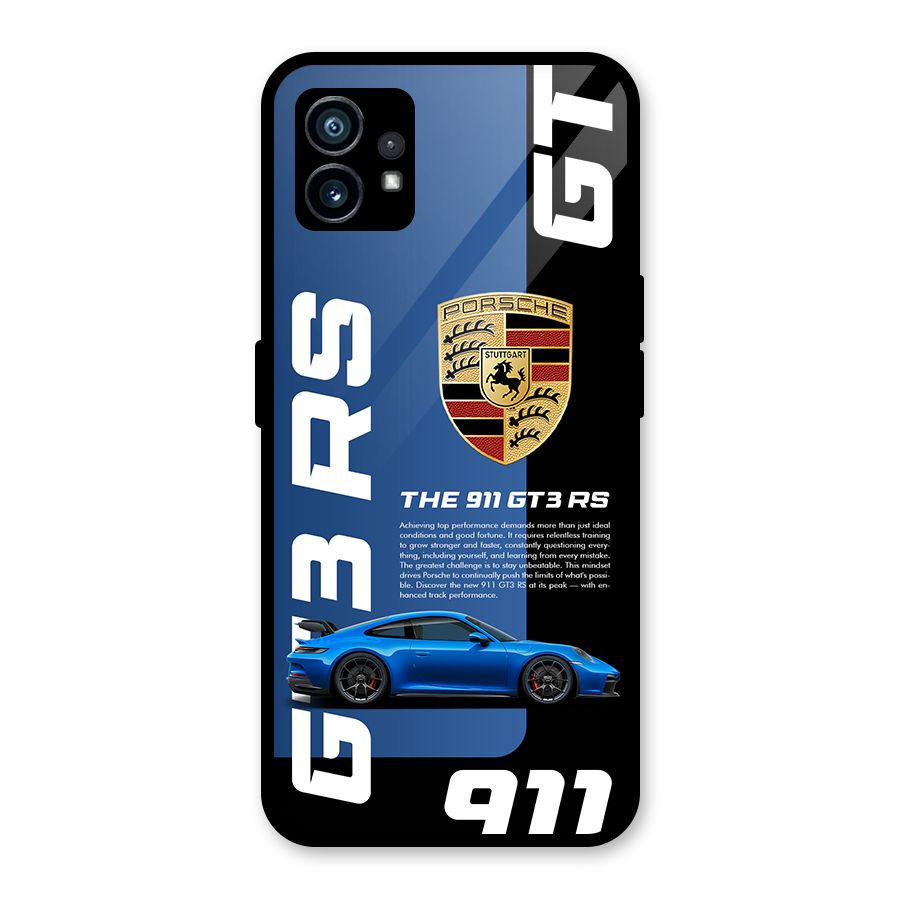 Hyper Car Glass Back Case for Nothing Phone 1