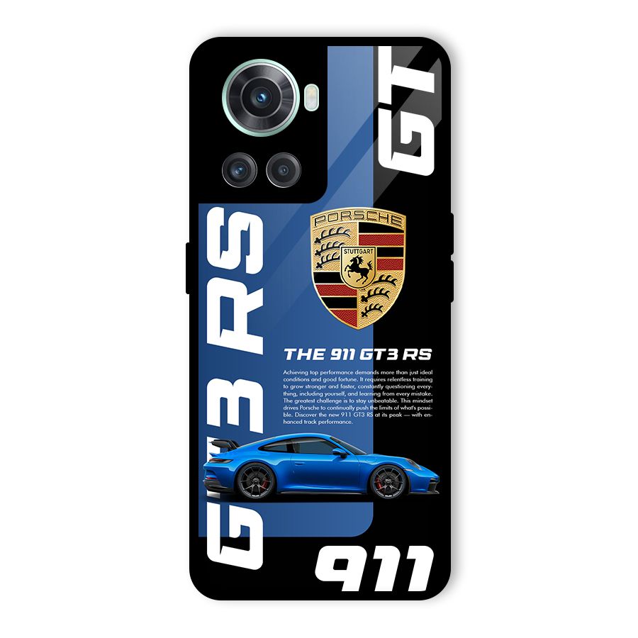 Hyper Car Glass Back Case for OnePlus 10R
