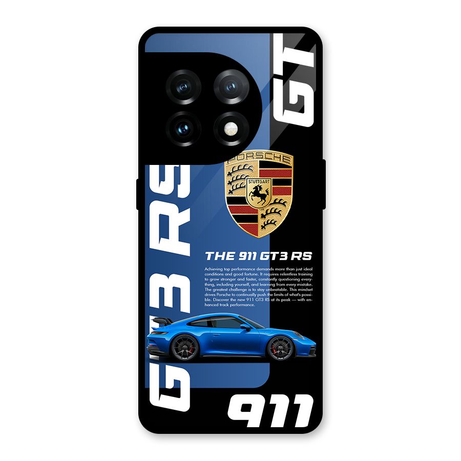 Hyper Car Glass Back Case for OnePlus 11