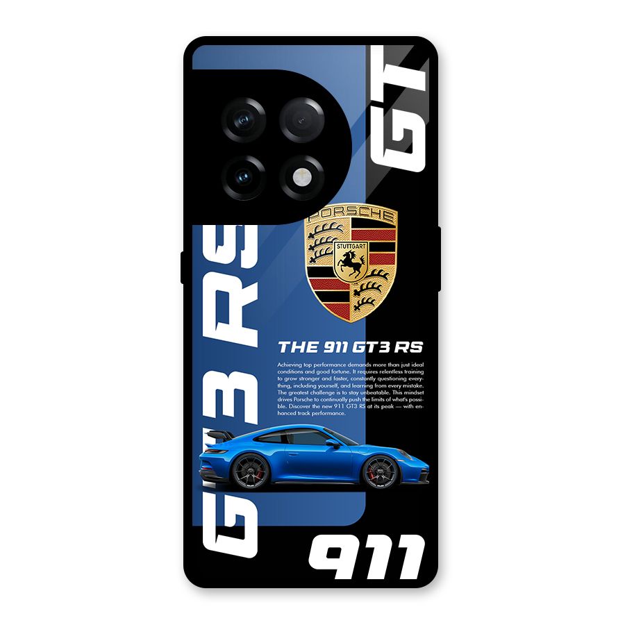 Hyper Car Glass Back Case for OnePlus 11R
