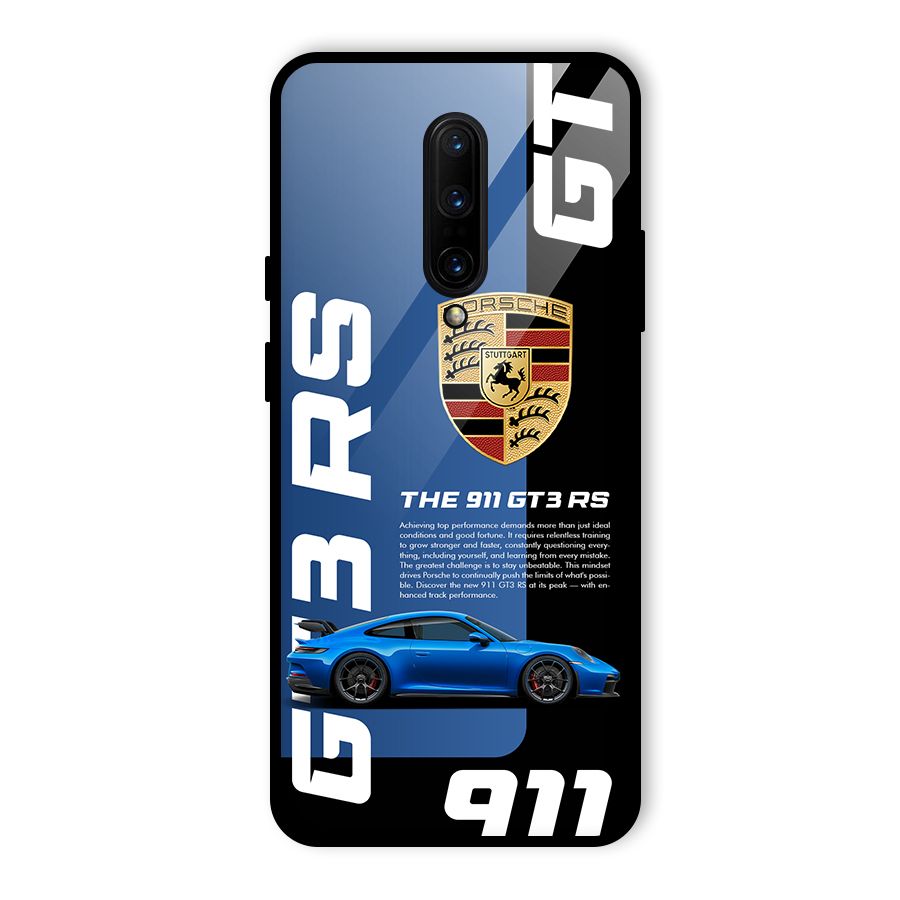 Hyper Car Glass Back Case for OnePlus 7 Pro