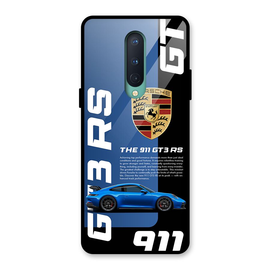 Hyper Car Glass Back Case for OnePlus 8