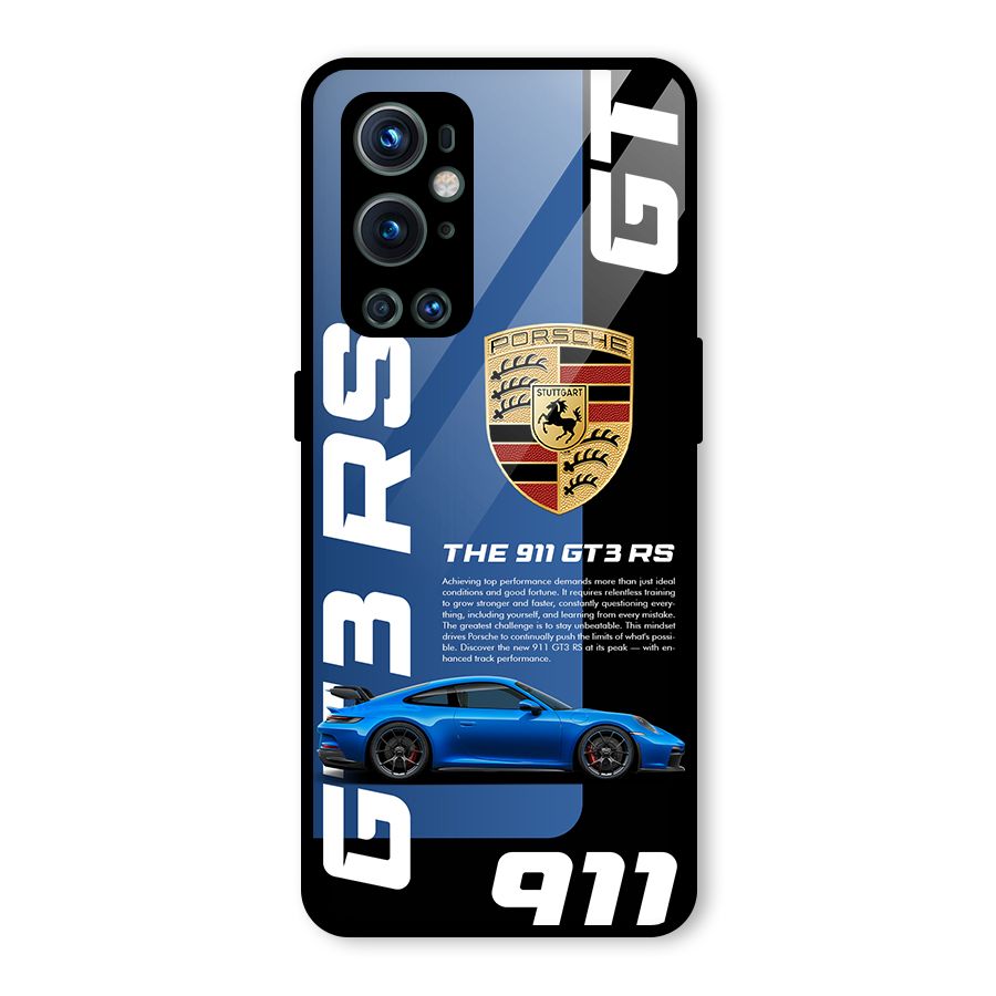 Hyper Car Glass Back Case for OnePlus 9 Pro