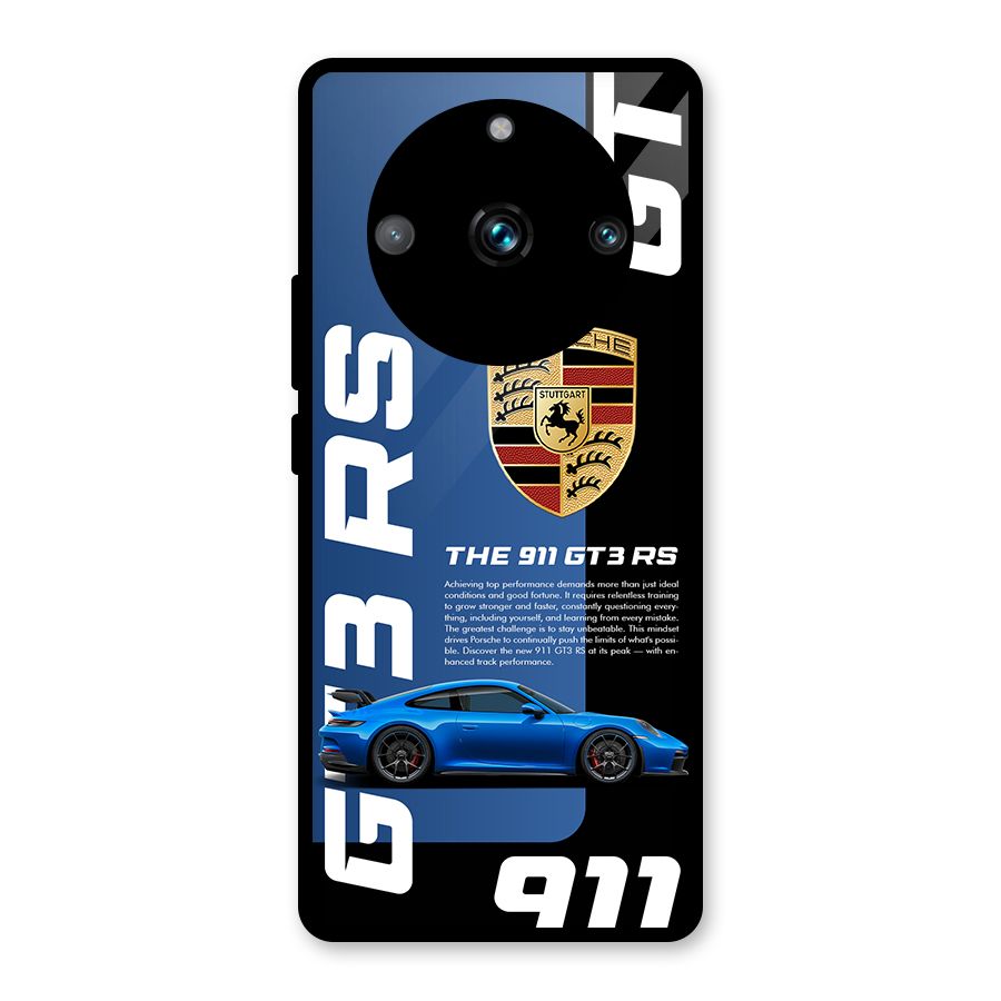 Hyper Car Glass Back Case for Realme Narzo 60 Pro
