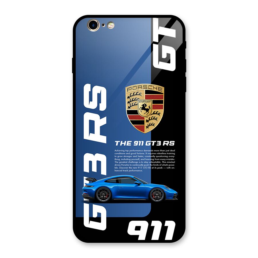 Hyper Car Glass Back Case for iPhone 6 Plus 6S Plus
