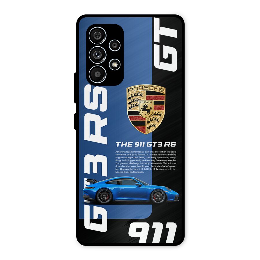 Hyper Car Metal Back Case for Galaxy A53 5G