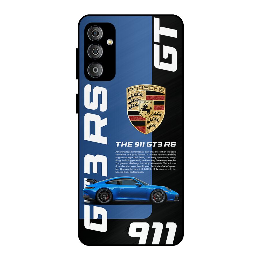 Hyper Car Metal Back Case for Galaxy F23