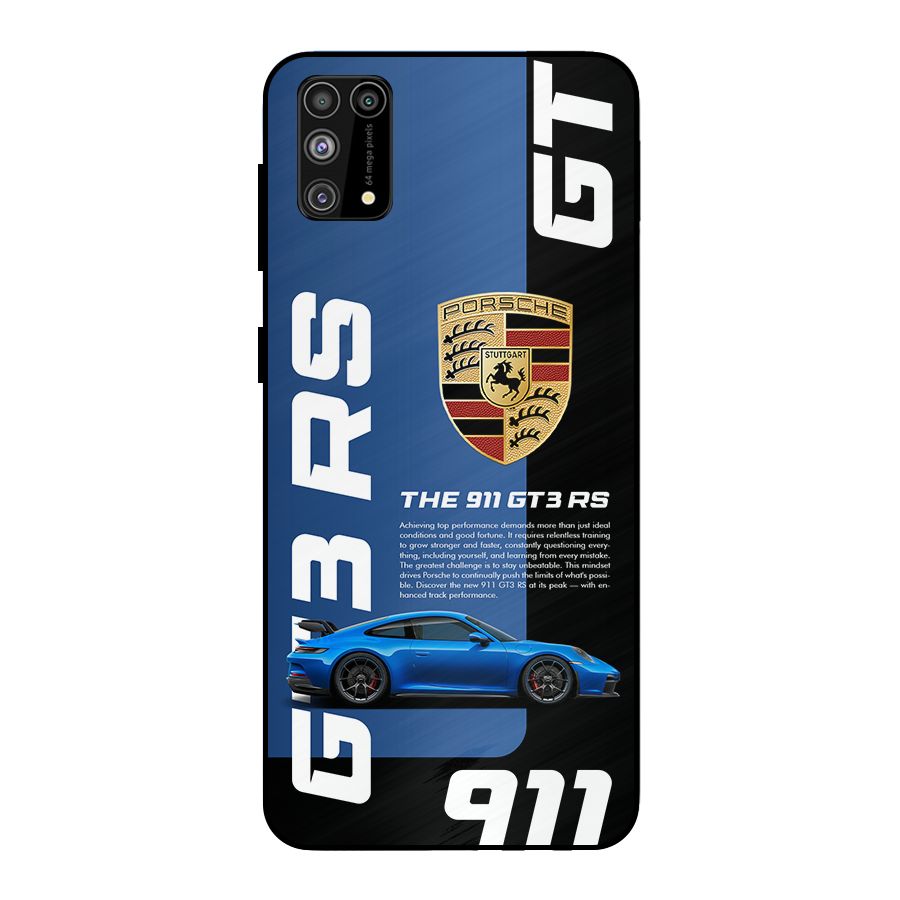 Hyper Car Metal Back Case for Galaxy F41