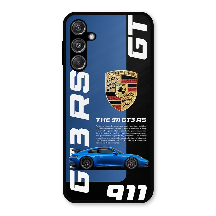 Hyper Car Metal Back Case for Galaxy M34 5G