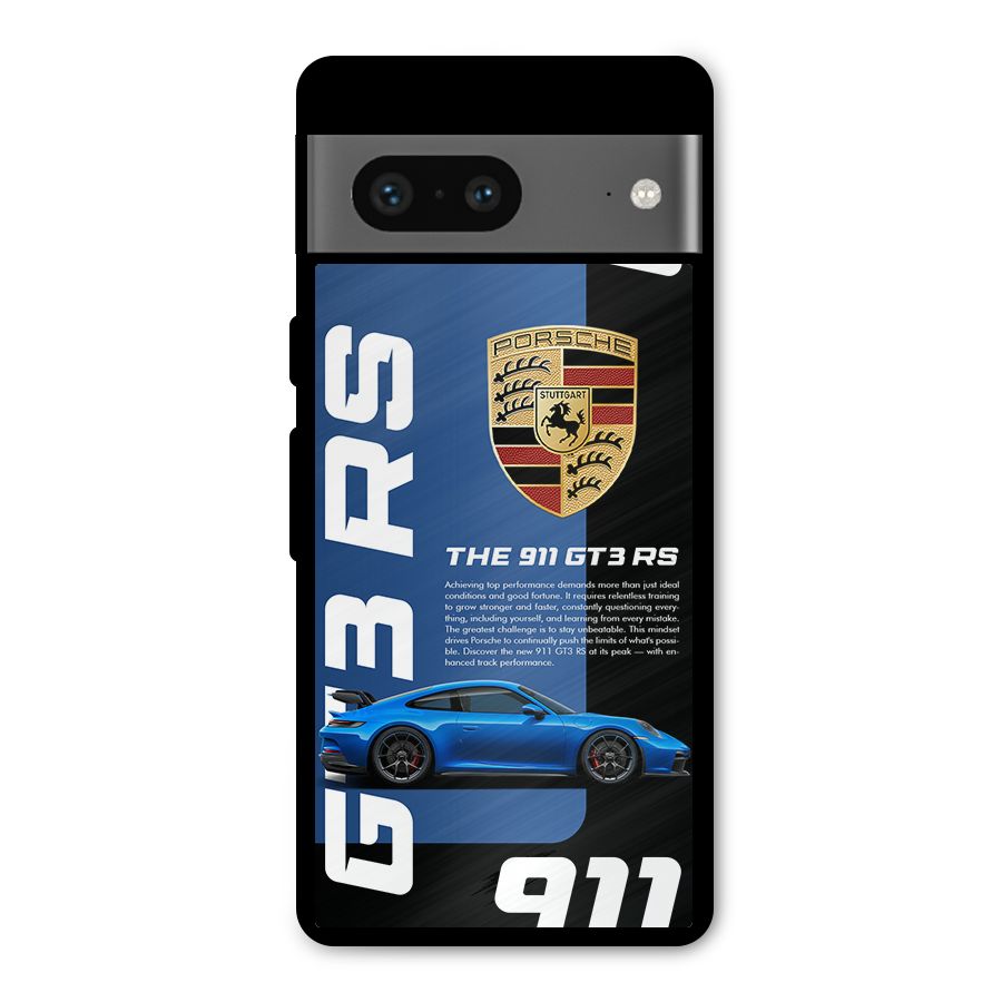 Hyper Car Metal Back Case for Google Pixel 7