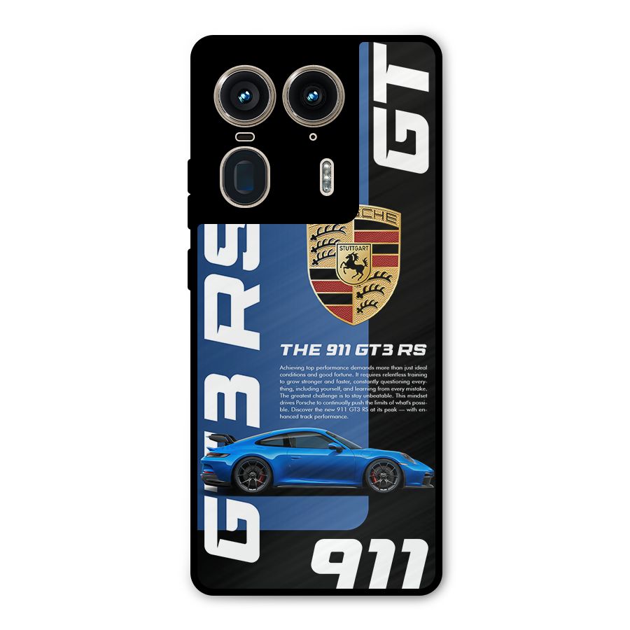 Hyper Car Metal Back Case for Motorola Edge 50 Ultra