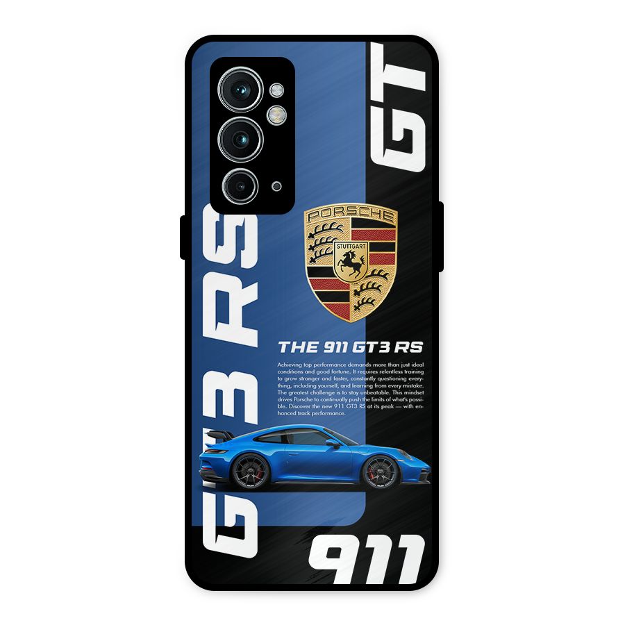 Hyper Car Metal Back Case for OnePlus 9RT 5G