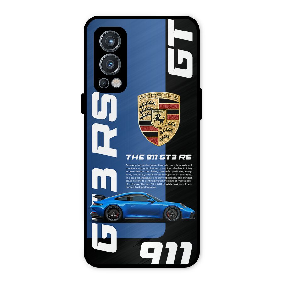 Hyper Car Metal Back Case for OnePlus Nord 2 5G