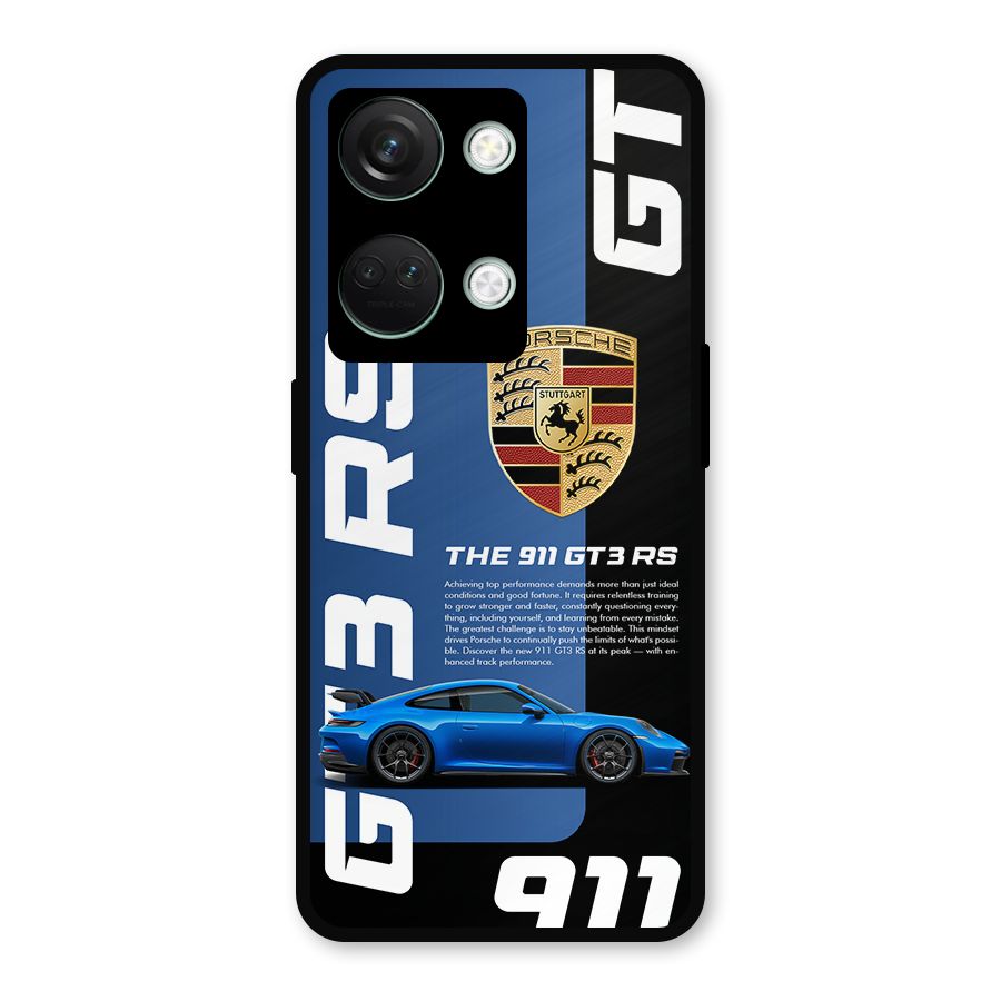 Hyper Car Metal Back Case for OnePlus Nord 3
