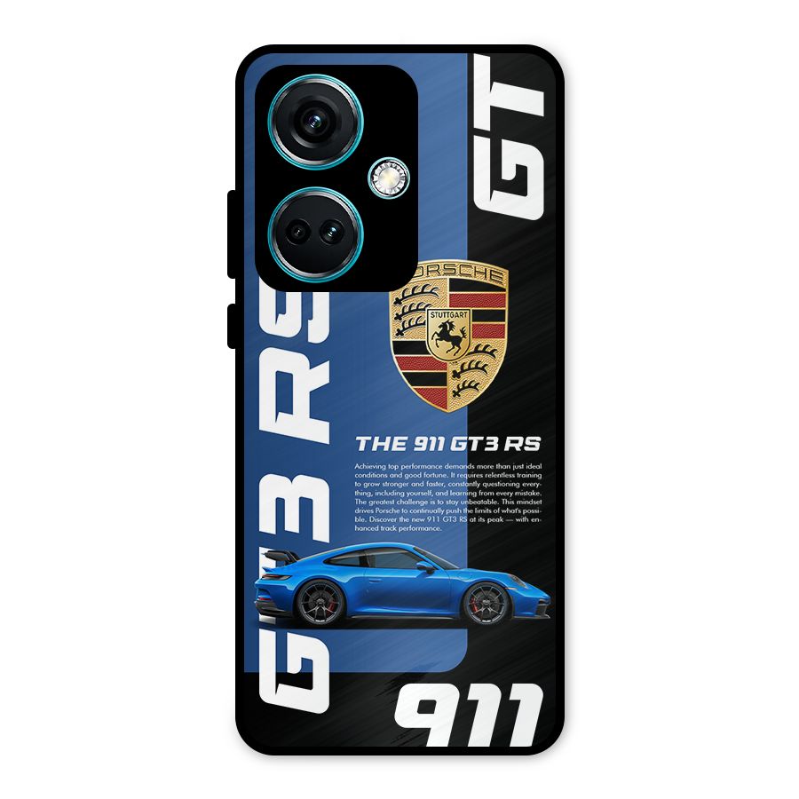 Hyper Car Metal Back Case for OnePlus Nord CE 3 5G