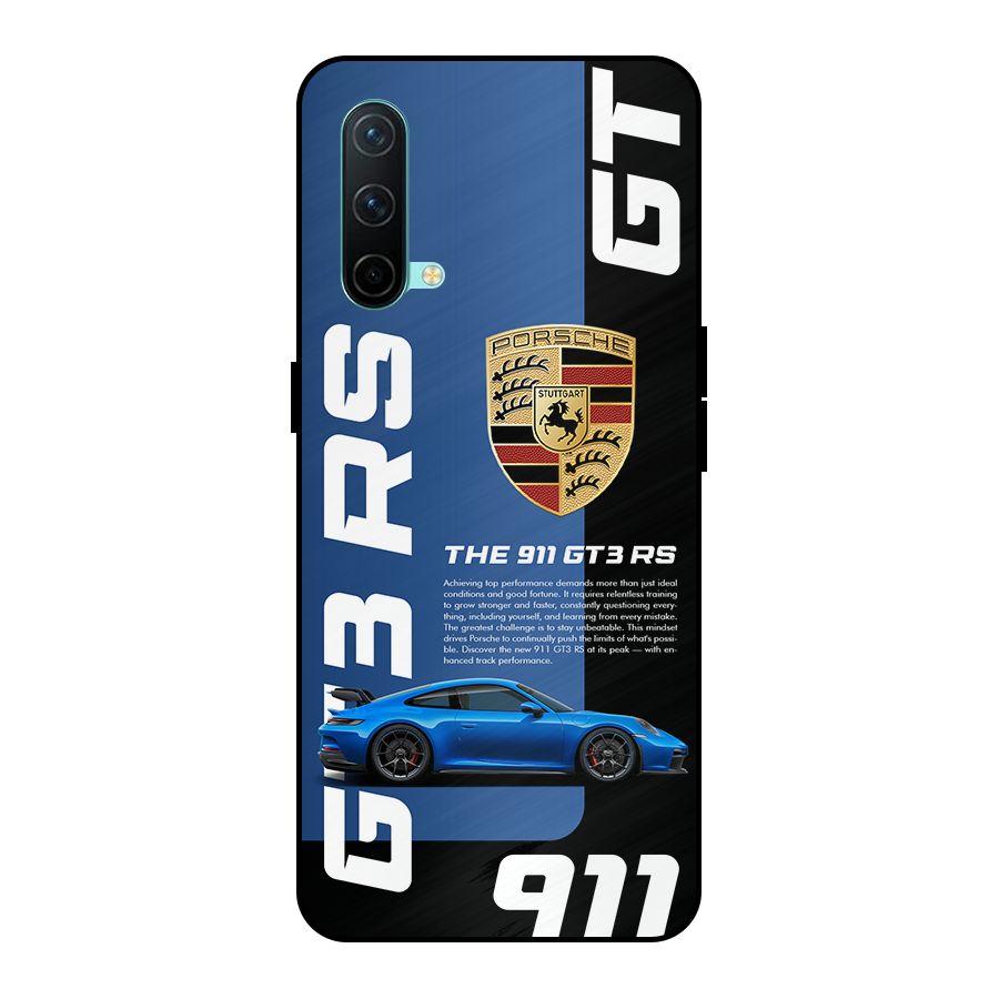 Hyper Car Metal Back Case for OnePlus Nord CE 5G
