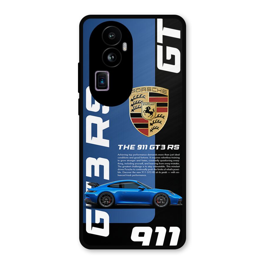 Hyper Car Metal Back Case for Oppo Reno10 Pro Plus