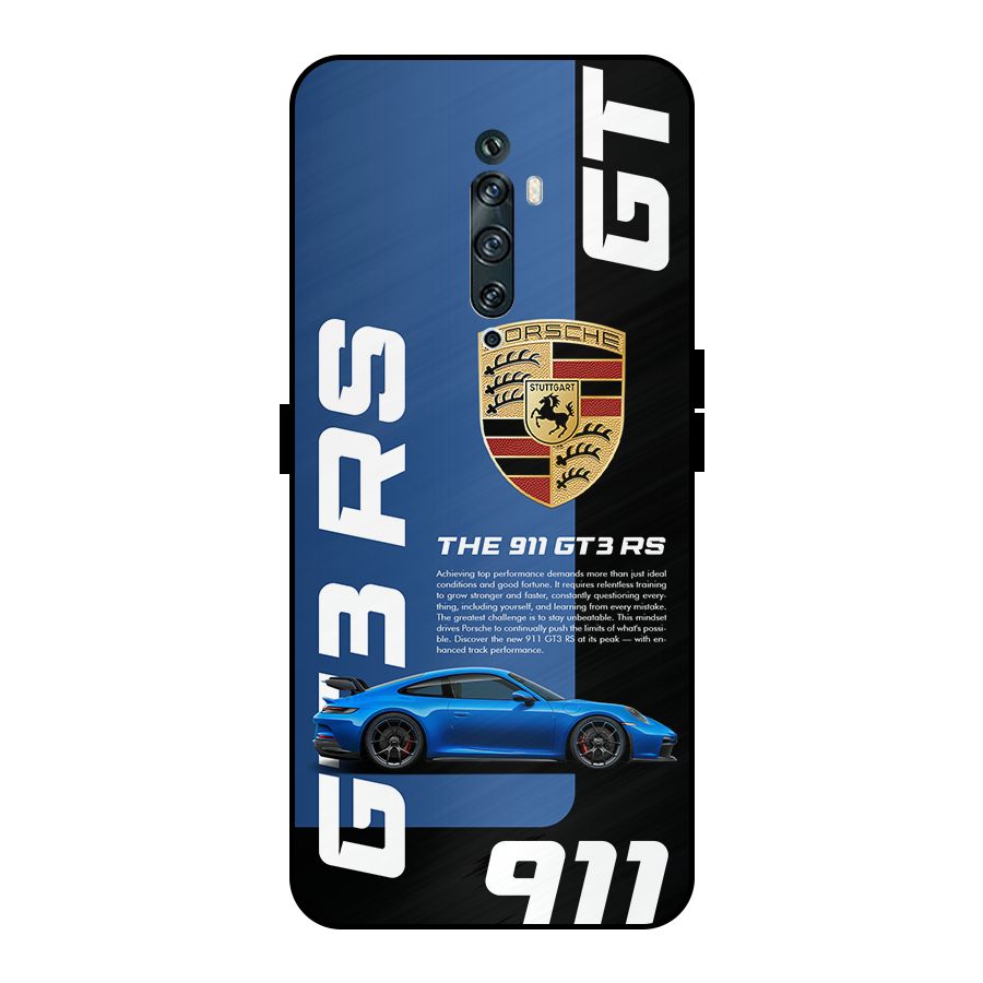 Hyper Car Metal Back Case for Oppo Reno2 Z