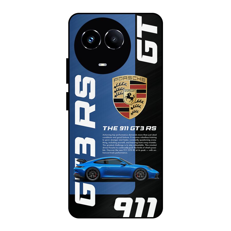 Hyper Car Metal Back Case for Realme 11 5G