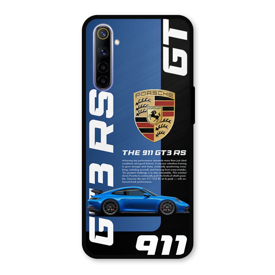 Hyper Car Metal Back Case for Realme 6i