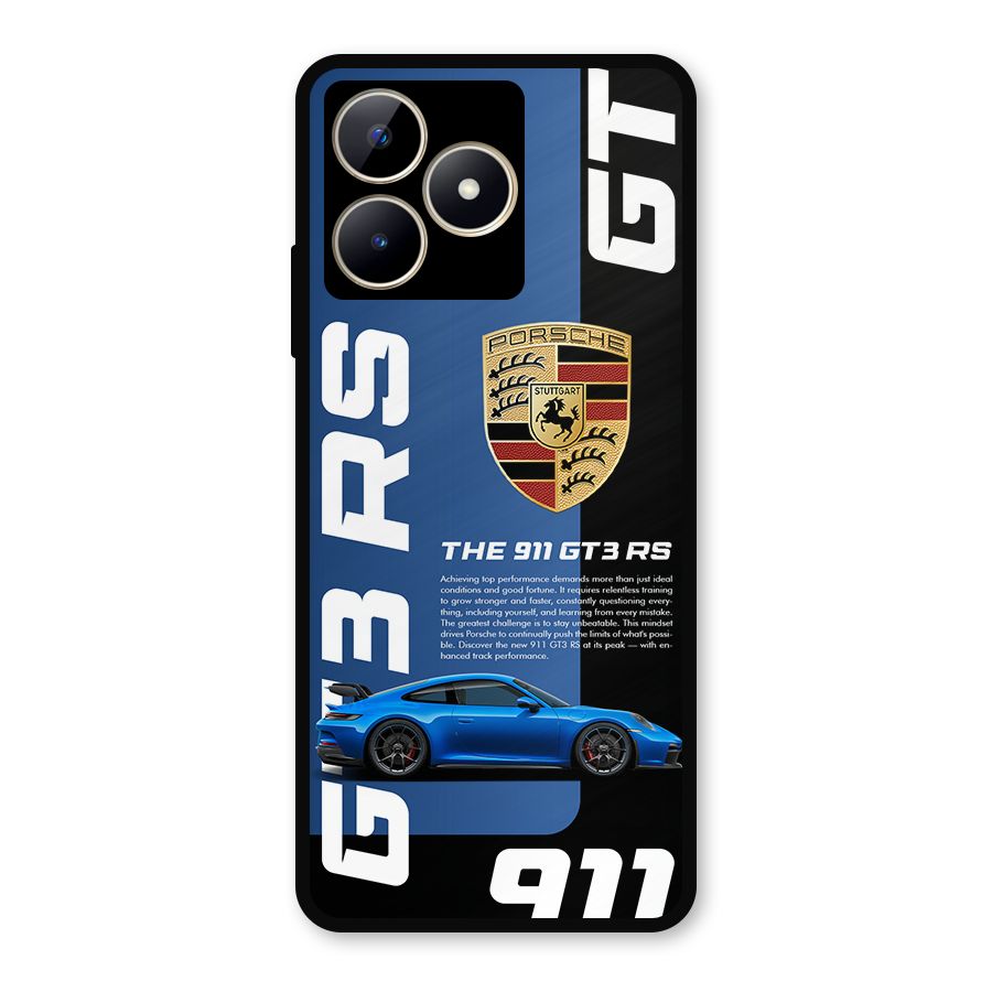 Hyper Car Metal Back Case for Realme C53