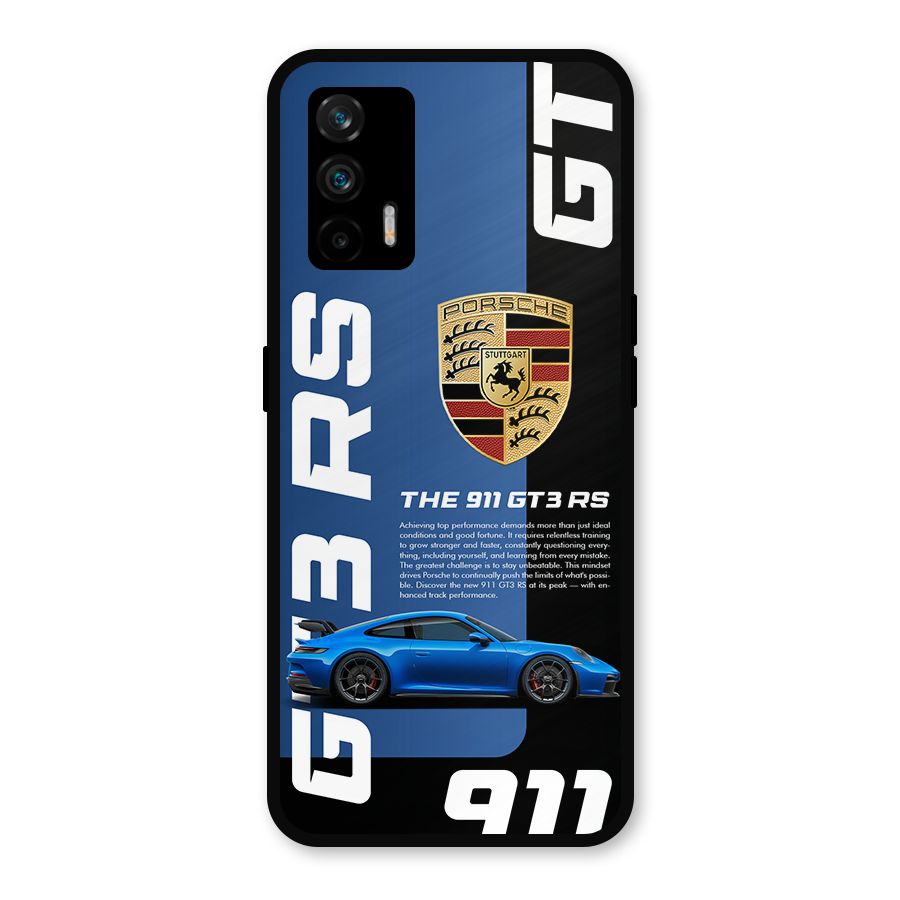 Hyper Car Metal Back Case for Realme GT 5G