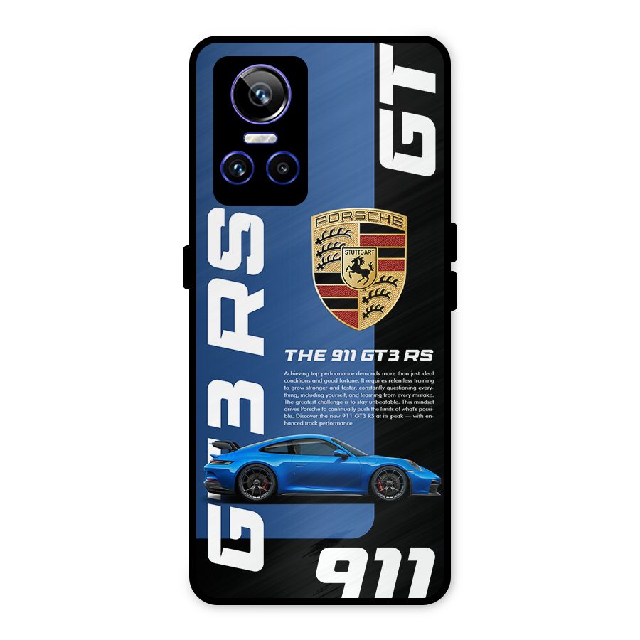 Hyper Car Metal Back Case for Realme GT Neo 3