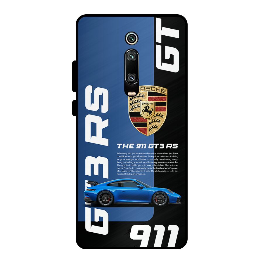 Hyper Car Metal Back Case for Redmi K20