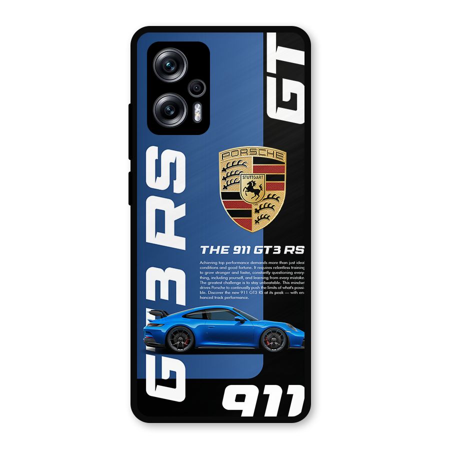 Hyper Car Metal Back Case for Redmi K50i