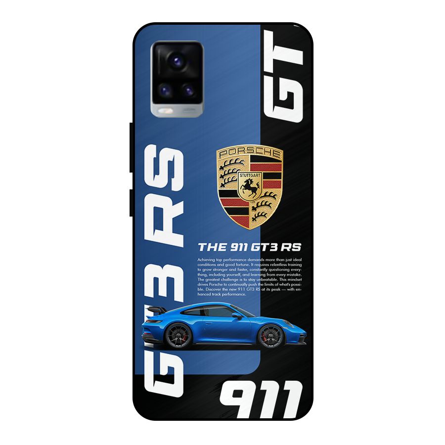 Hyper Car Metal Back Case for Vivo V20