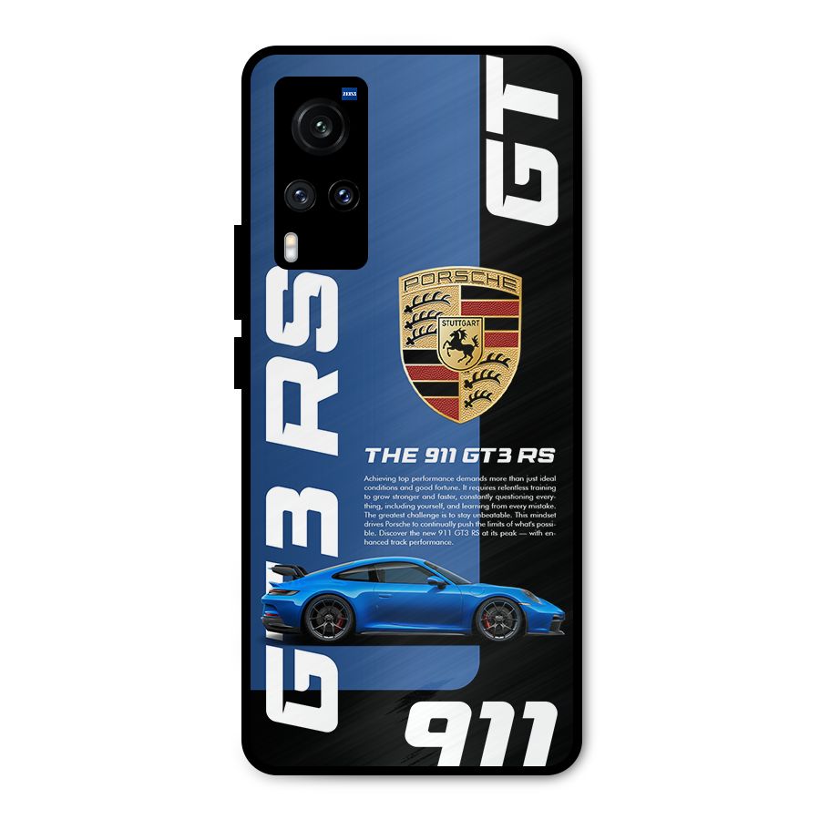 Hyper Car Metal Back Case for Vivo X60
