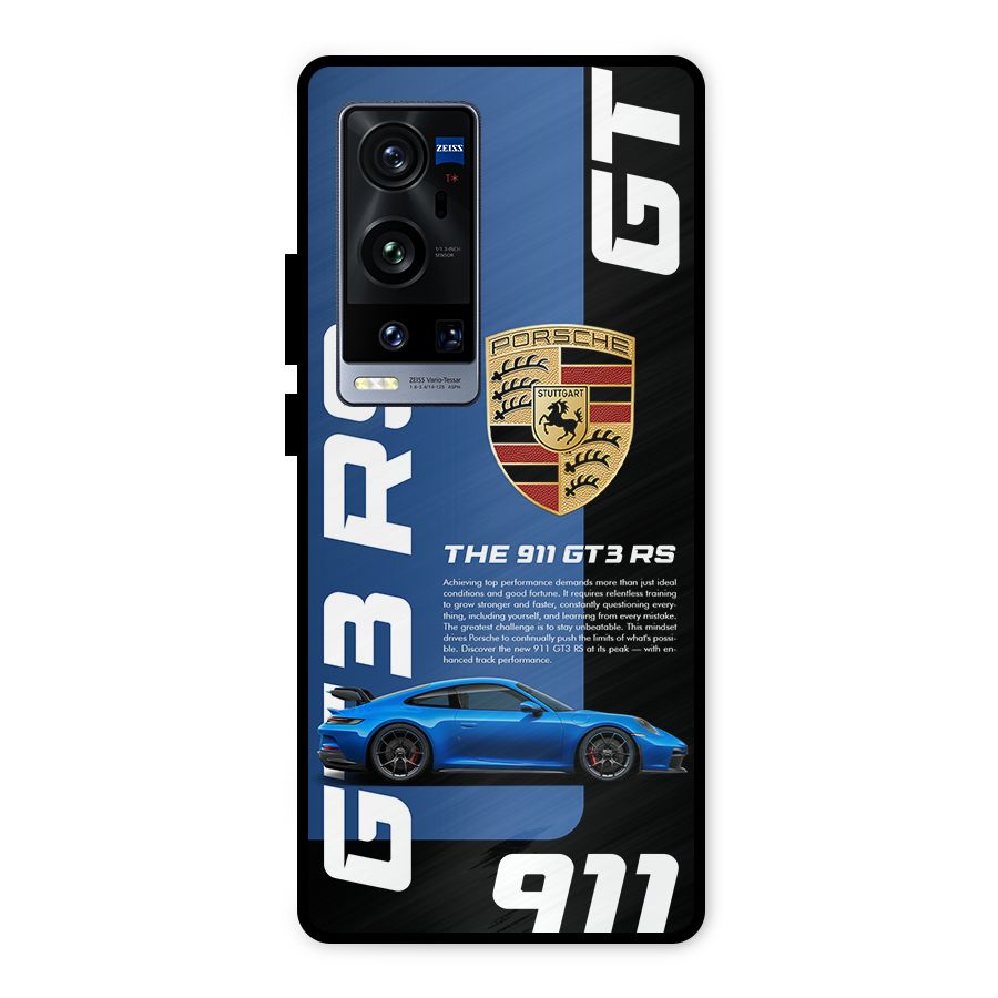Hyper Car Metal Back Case for Vivo X60 Pro Plus