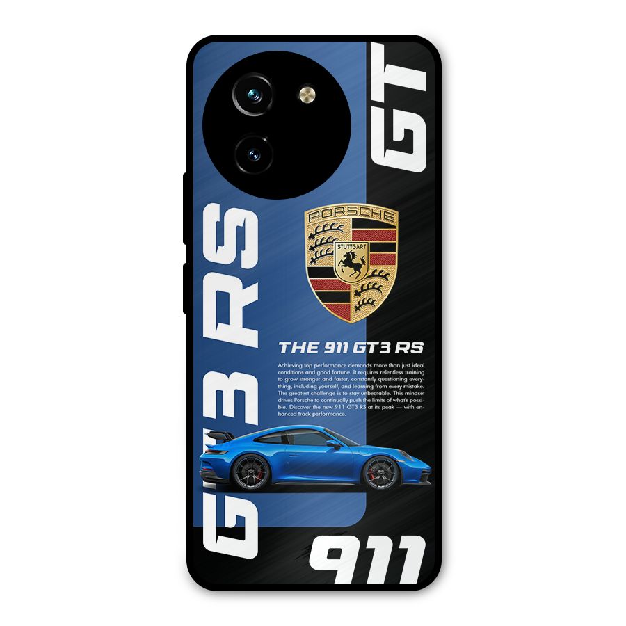 Hyper Car Metal Back Case for Vivo Y200i