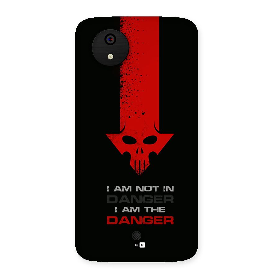 I Am Danger Back Case for Canvas A1  AQ4501