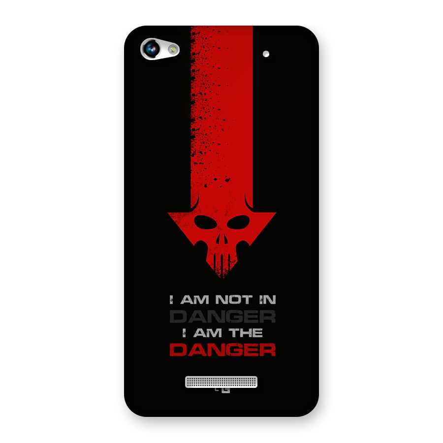 I Am Danger Back Case for Canvas Hue 2 A316