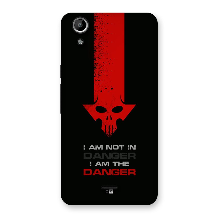 I Am Danger Back Case for Canvas Selfie Lens Q345