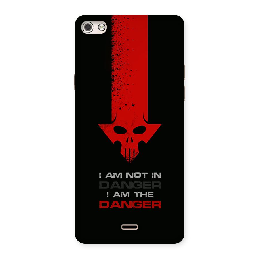 I Am Danger Back Case for Canvas Silver 5