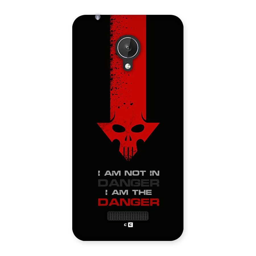 I Am Danger Back Case for Canvas Spark Q380