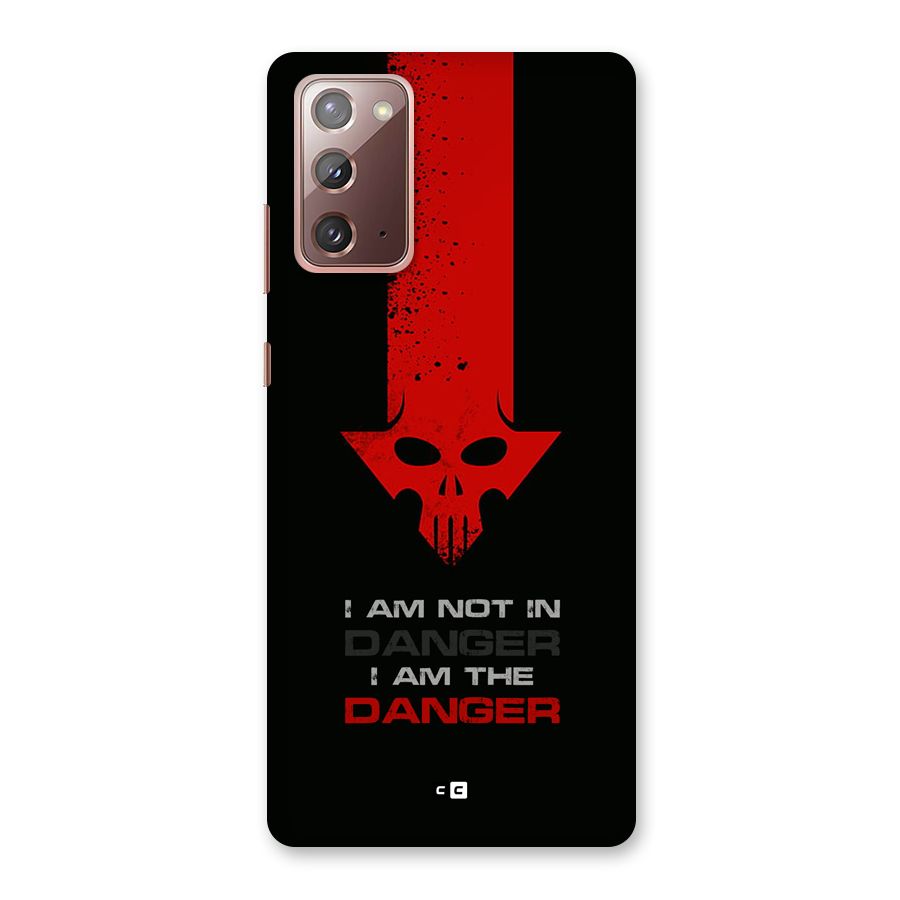 I Am Danger Back Case for Galaxy Note 20