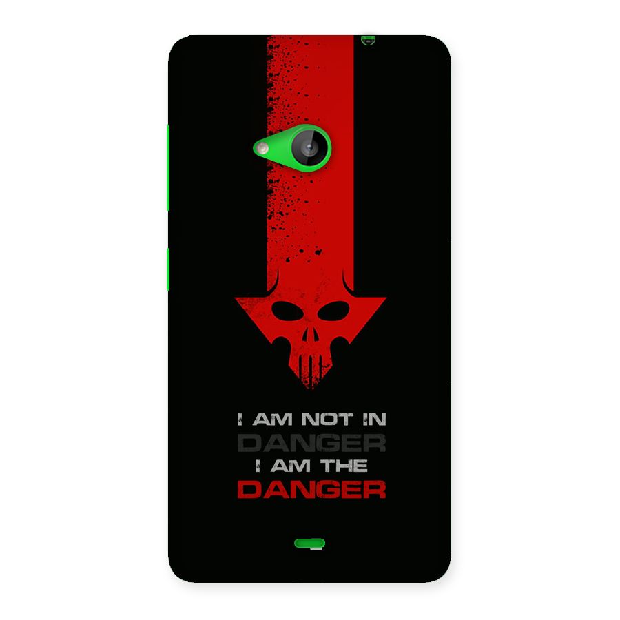 I Am Danger Back Case for Lumia 535