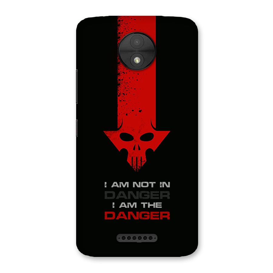 I Am Danger Back Case for Moto C