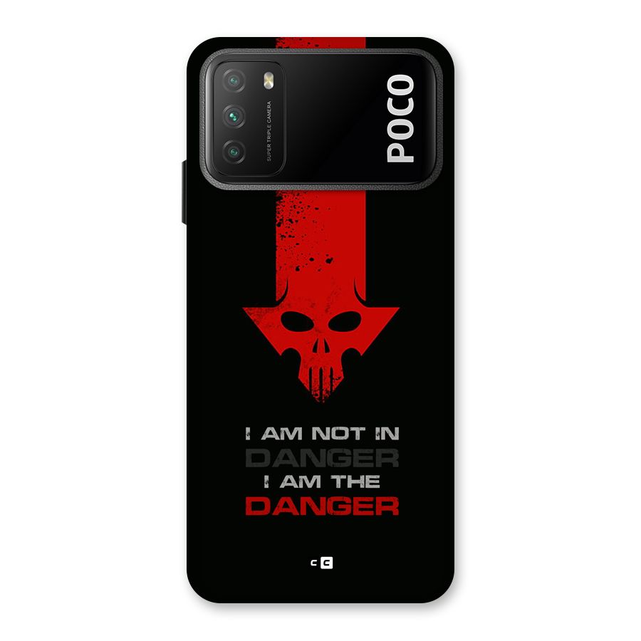 I Am Danger Back Case for Poco M3
